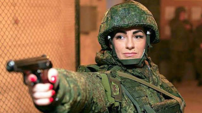 VIVA Militer: Tentara wanita Rusia