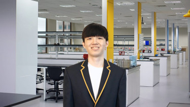 Daniel Nelson, mahasiswa Program Studi Bioinformatika i3L