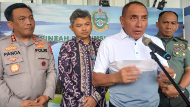 Gubernur Sumatera Utara, Edy Rahmayadi.