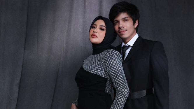 Aurel Hermansyah dan Atta Halilintar.