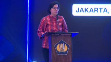 Menteri Keuangan Sri Mulyani Indrawati.