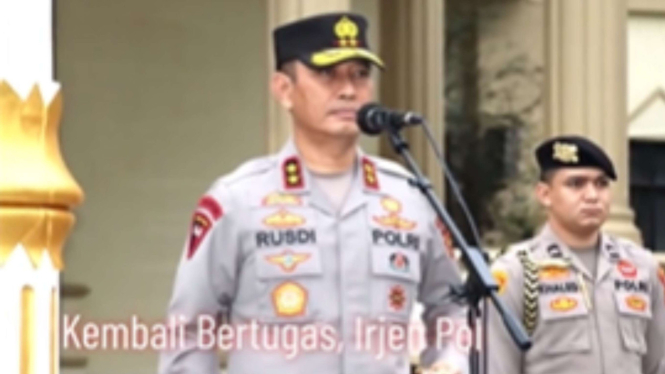 Kapolda Jambi Irjen Pol Rusdi Hartono