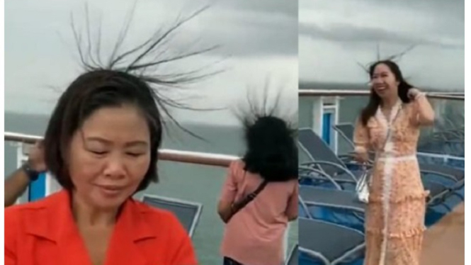 Rambut berdiri tegak