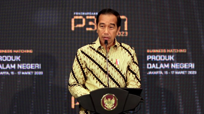 Presiden Jokowi.