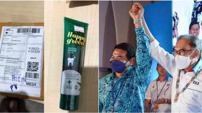 PM Malaysia Anwar Ibrahim Dapat Paket Pasta Gigi Ganja yang Dikirim Dari Indonesia.