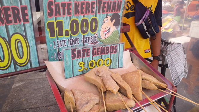 Sate gembus.