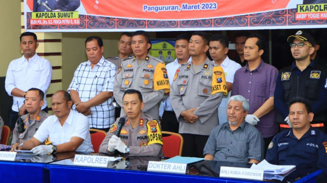 Keterangan Pers Polres Samosir Terkait Bripka AS yang Bunuh Diri