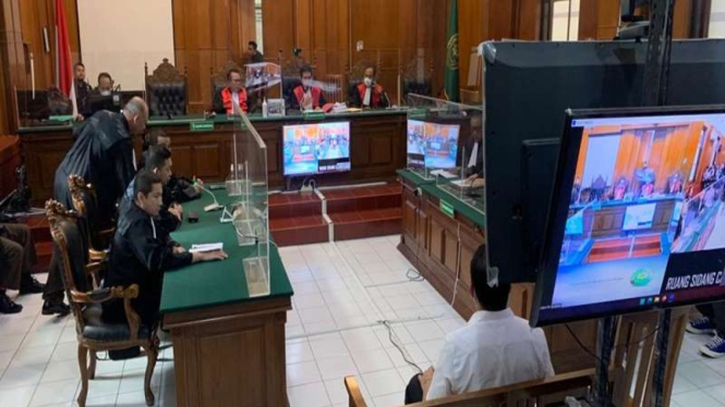 Sidang perkara tragedi Kanjuruhan di PN Surabaya