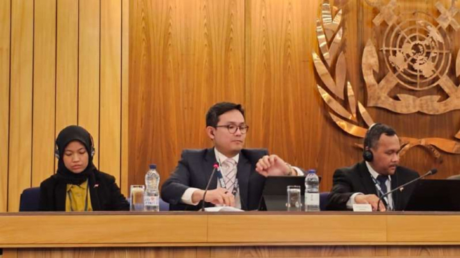 Delegasi Indonesia dalam Sidang IMO.