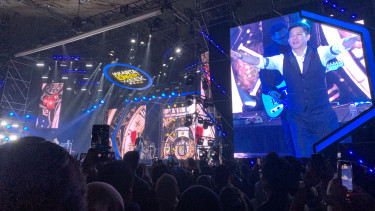 Penampilan band NOAH di konser Jakarta Concert Week 2023