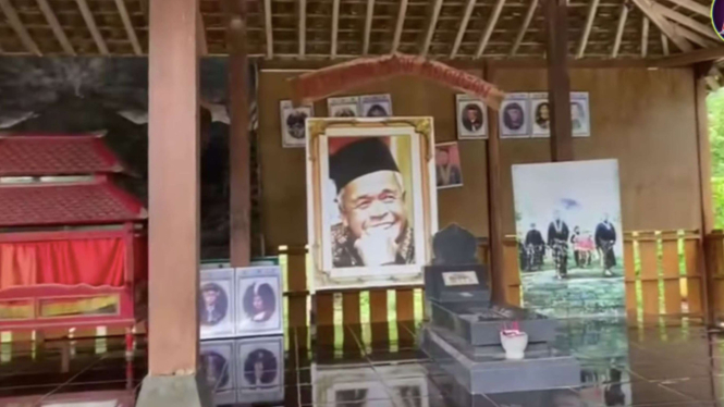Petilasan di rumah peninggalan Mbah Maridjan
