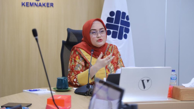 Dirjen PHI & Jamsos Kemnaker, Indah Anggoro Putri