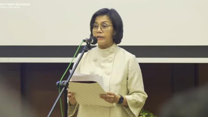 Menteri Keuangan Sri Mulyani Indrawati.