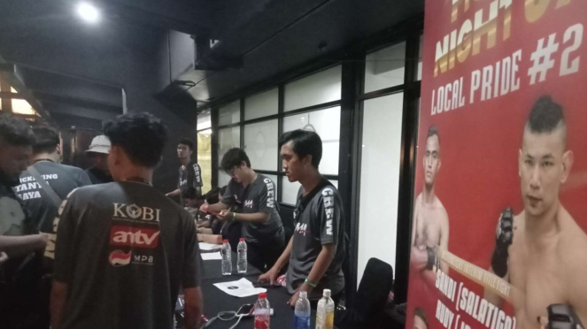 Lokasi Scanning Tiket Nonton One Pride MMA 67 di Tennis Indoor Senayan Jakarta 
