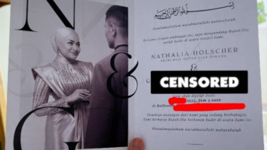 Nathalie Holscher Pamer Undangan Pernikahan dengan Pria Inisial G