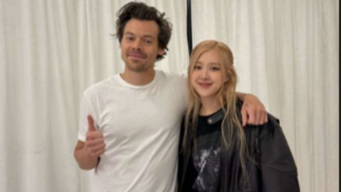 Harry Satyles dan Rose BLACKPINK