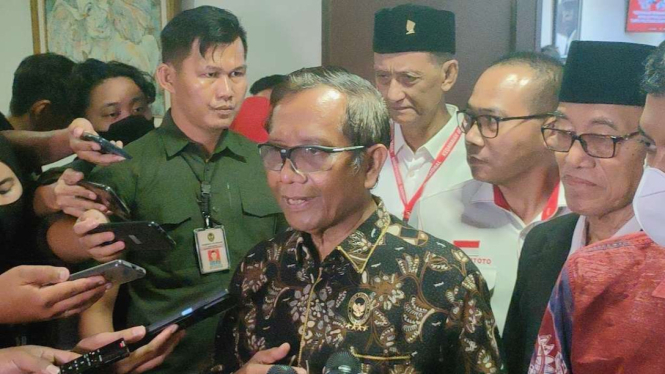 Menteri Koordinator Bidang Politik Hukum dan Keamanan Mahfud MD