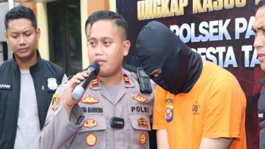 Polsek Panongan, Tangerang, merilis kasus pencurian modus aplikasi jodoh
