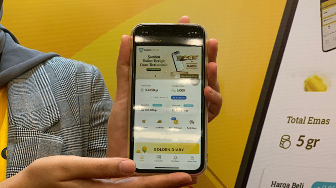 Aplikasi IndoGold.