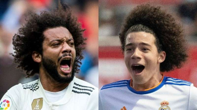 Marcelo dan anaknya Enzo Alves