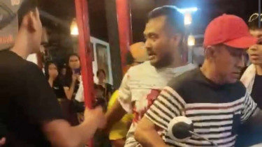 Perkelahian berdarah terjadi saat pawai Ogoh-ogoh di Jalan Veteran Denpasar Bali