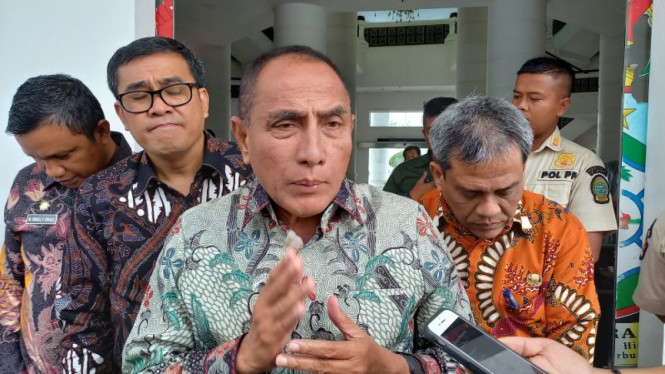 Gubernur Sumut, Edy Rahmayadi.