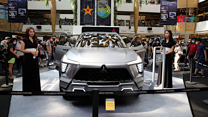 VIVA Otomotif: Mitsubishi XFC Concept dipamerkan di Bandung, Jawa Barat