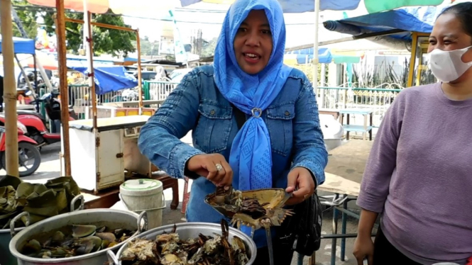 Penjual telur mimi