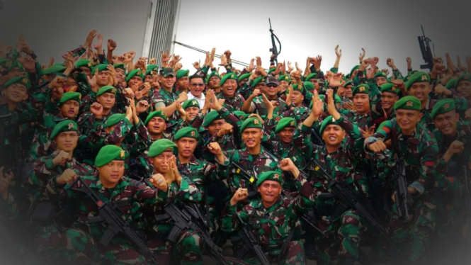 VIVA Militer: Pasukan Yonif 133/Yudha Sakti dan Yonif Raider 200/BN.