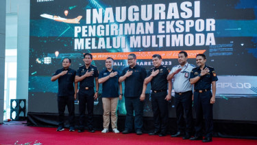 Inaugurasi Pengiriman Ekspor Melalui Multimoda