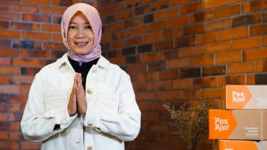 Direktur Bisnis Kurir dan Logistik PT Pos Indonesia (Pesero), Siti Choiriana