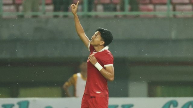 Dendy Sulistyawan saat Indonesia vs Burundi
