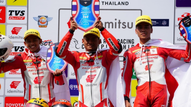Pembalap AHRT di AARC Thailand 2023