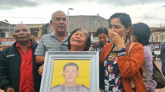 Anggota Sat Lantas Polres Samosir Bripka AS