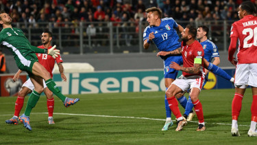 Mateo Retegui, Duel Italia vs Malta
