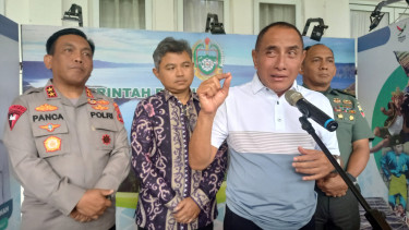 Gubernur Sumatera Utara, Edy Rahmayadi.