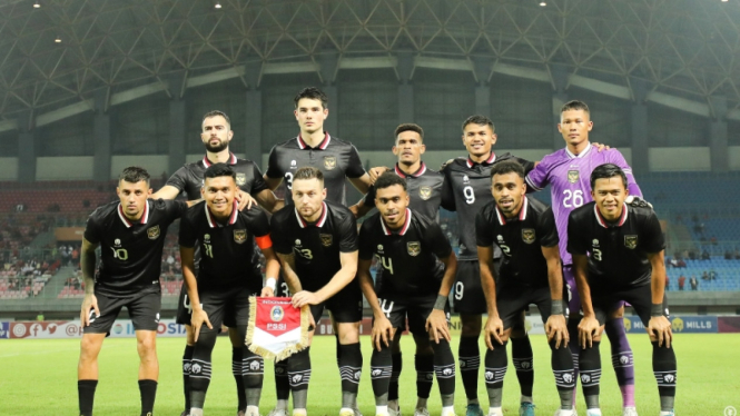 Timnas Indonesia dalam FIFA Match Day melawan Timnas Burundi