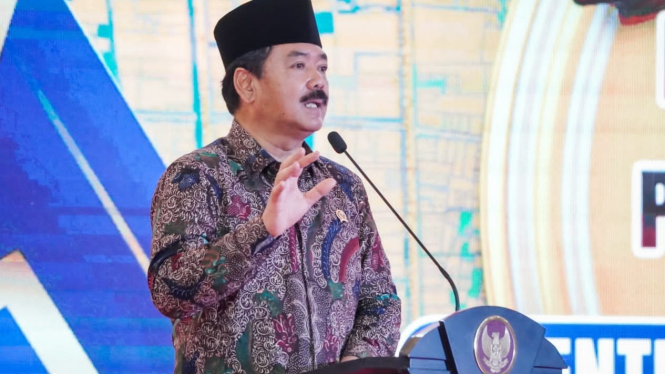 Menteri ATR/BPN Hadi Tjahjanto.