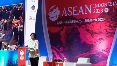Menteri Keuangan Sri Mulyani Indrawati.