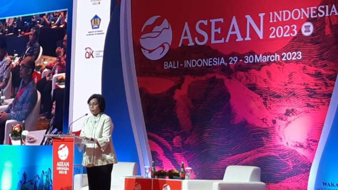 Menteri Keuangan Sri Mulyani Indrawati.