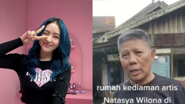 Natasha Wilona dan rumah masa kecilnya. 