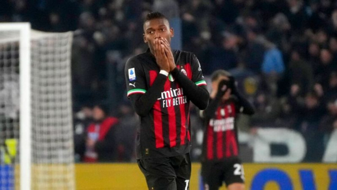 Bintang AC Milan asal Portugal, Rafael Leao.