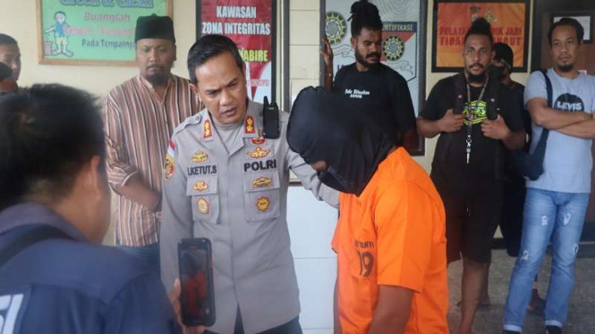 Pelaku pembunuhan dr Mawartih Susanti Sp.P, dokter spesialis Paru di RSUD Nabire