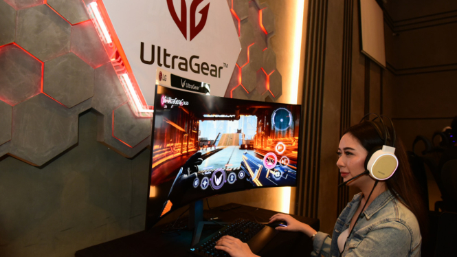 Monitor gaming LG Electronics.