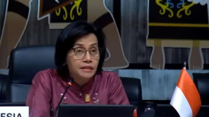 Menteri Keuangan Sri Mulyani Indrawati.