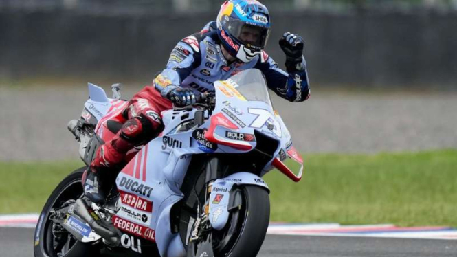 Pembalap Gresini Racing, Alex Marquez
