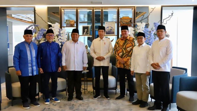 Lima Ketum Parpol Bertemu.