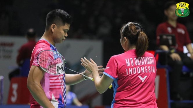 Ganda campuran Indonesia Praveen Jordan/Melato Daeva Oktavianti