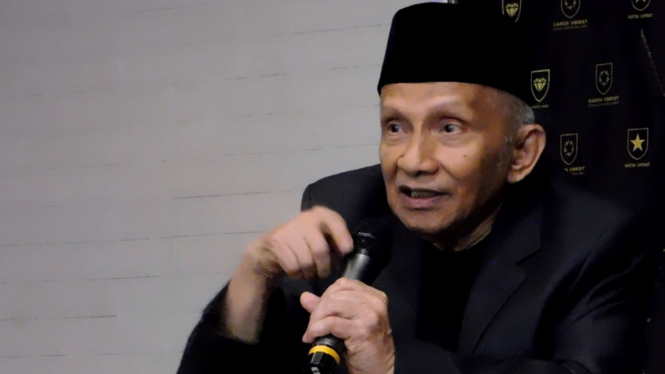 Amien Rais.