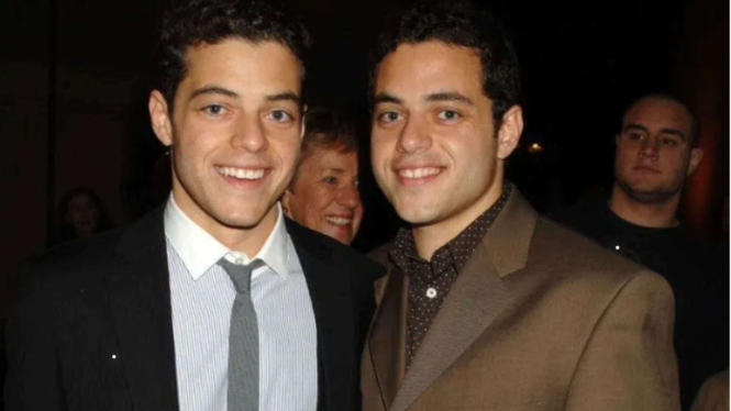 Rami Malek dan kembarannya, Sami Malek
